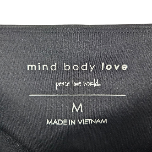 Peace Love World Mind Body Love Leggings - Picture 4 of 8